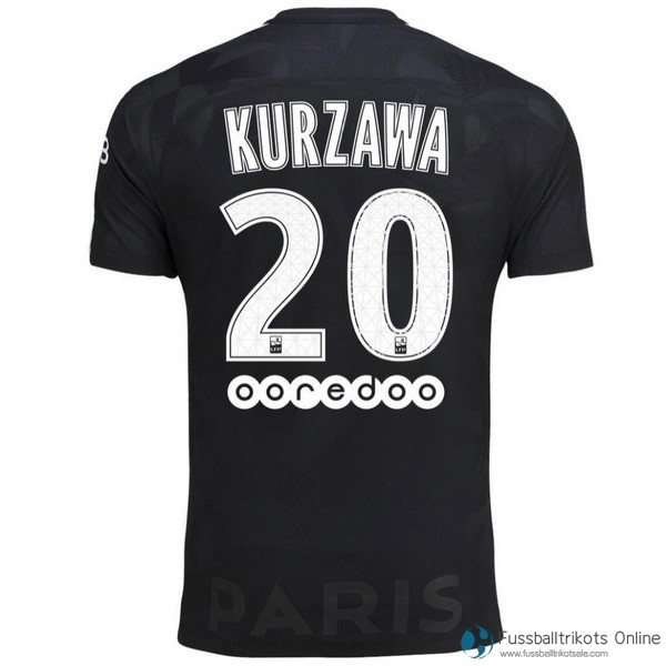 Paris Saint Germain Trikot Ausweich Kurzawa 2017-18 Fussballtrikots Günstig